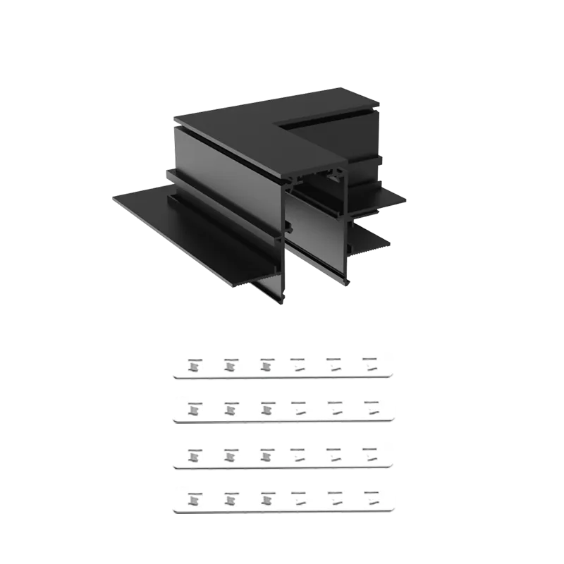 MagTrack 20 Recessed External L-Corner – Wall Edge Joiner