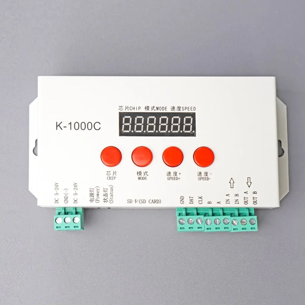 LED Pixel Controller – Programmable DMX/SPI System